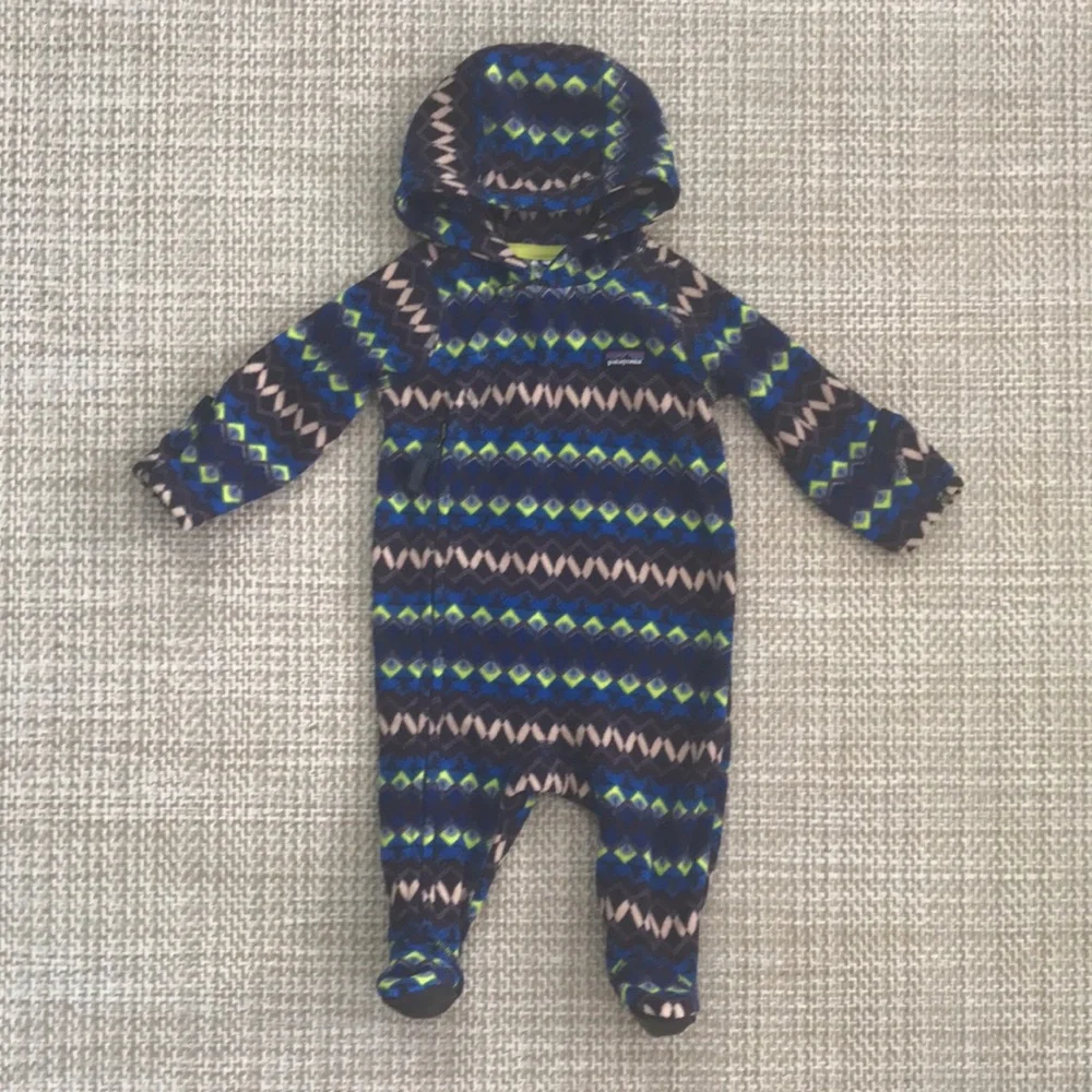 Patagonia Micro Fleece Bunting (size 0-3m)